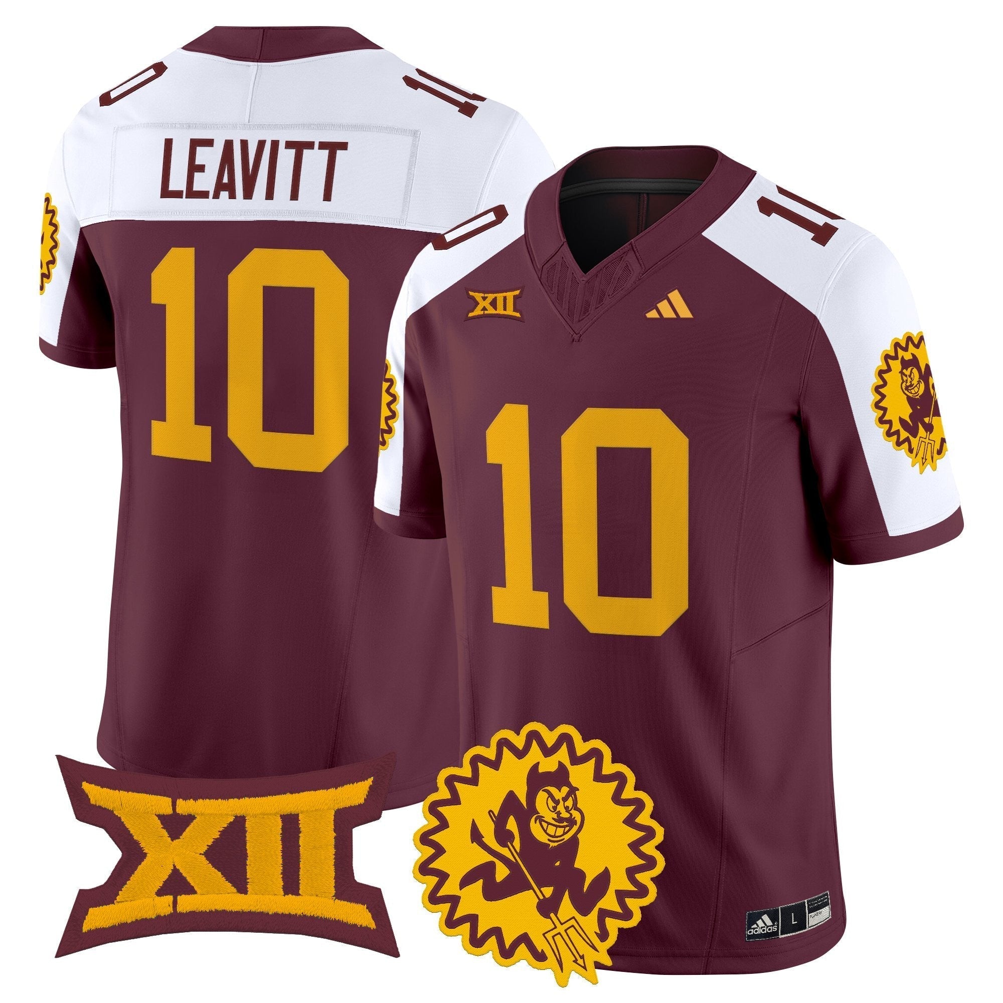 Arizona State Sun Devils 1975 Throwback Vapor Limited Jersey - All Stitched